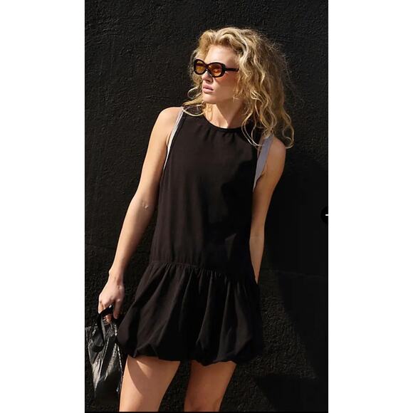 Free people Black Hot shot bubble set small MSRP $98 - Picture 1 of 7